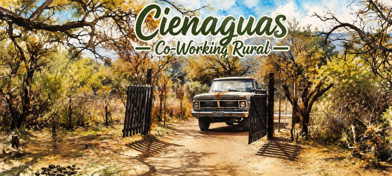 Cienaguas — the path